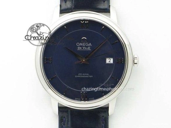 0521 Resilient Planet Ocean 2016 43.5mm SS OM 1:1 Best Edition Black Dial On Black Nylon Strap A 8167